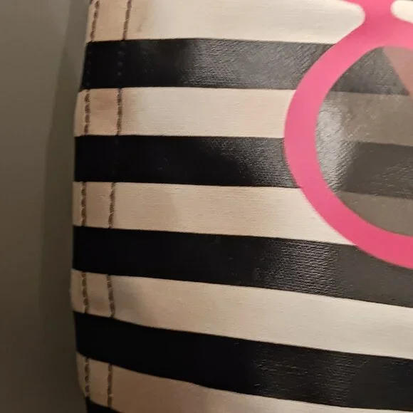 Kate Spade Splash Out Stripe Sunglasses Beach Tote - Picture 14 of 16